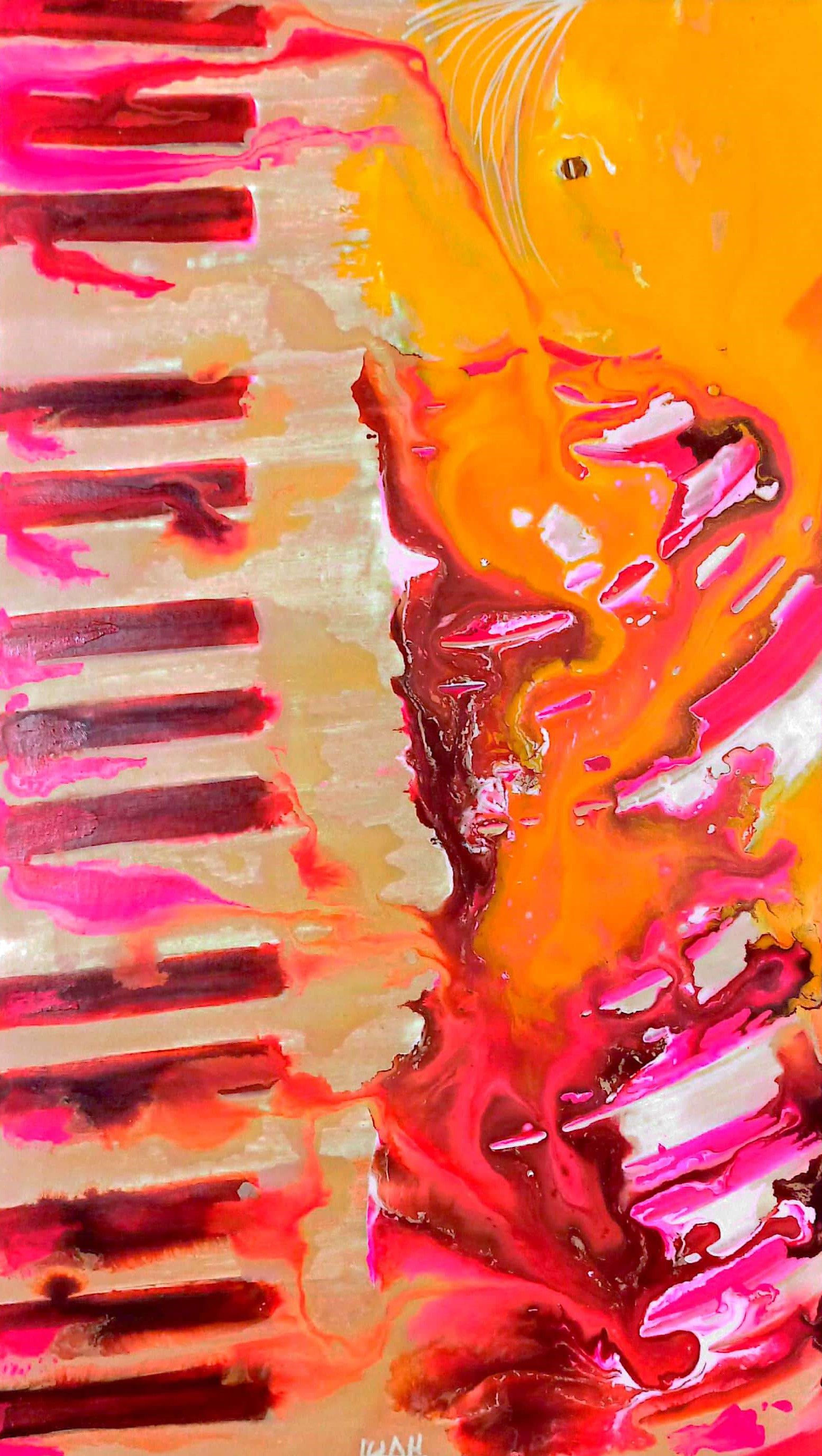 Em Construção - 50x90 cm - por Luah Jassi