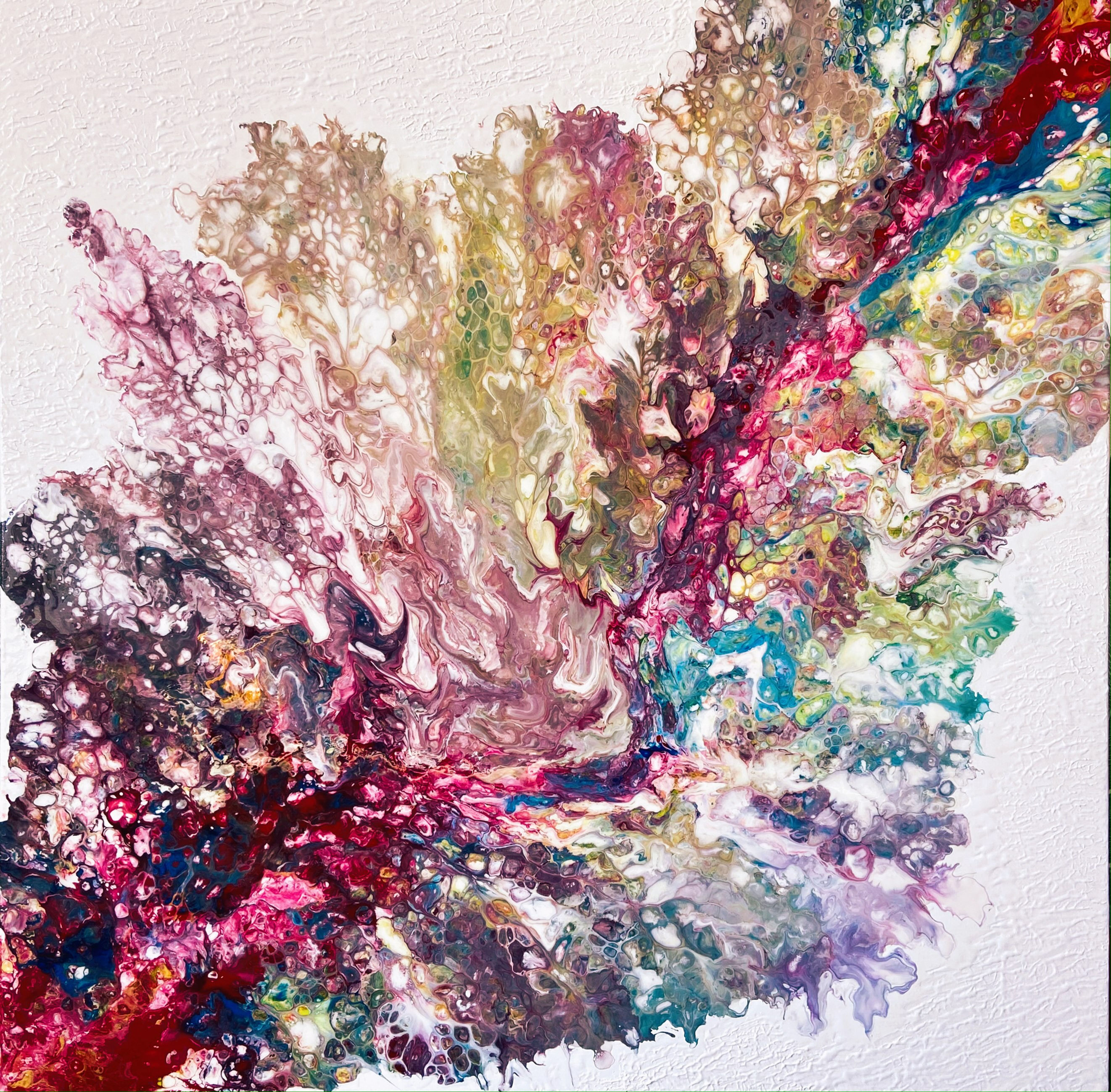 Viagem - 80 x 80 cm - por Clay Barros