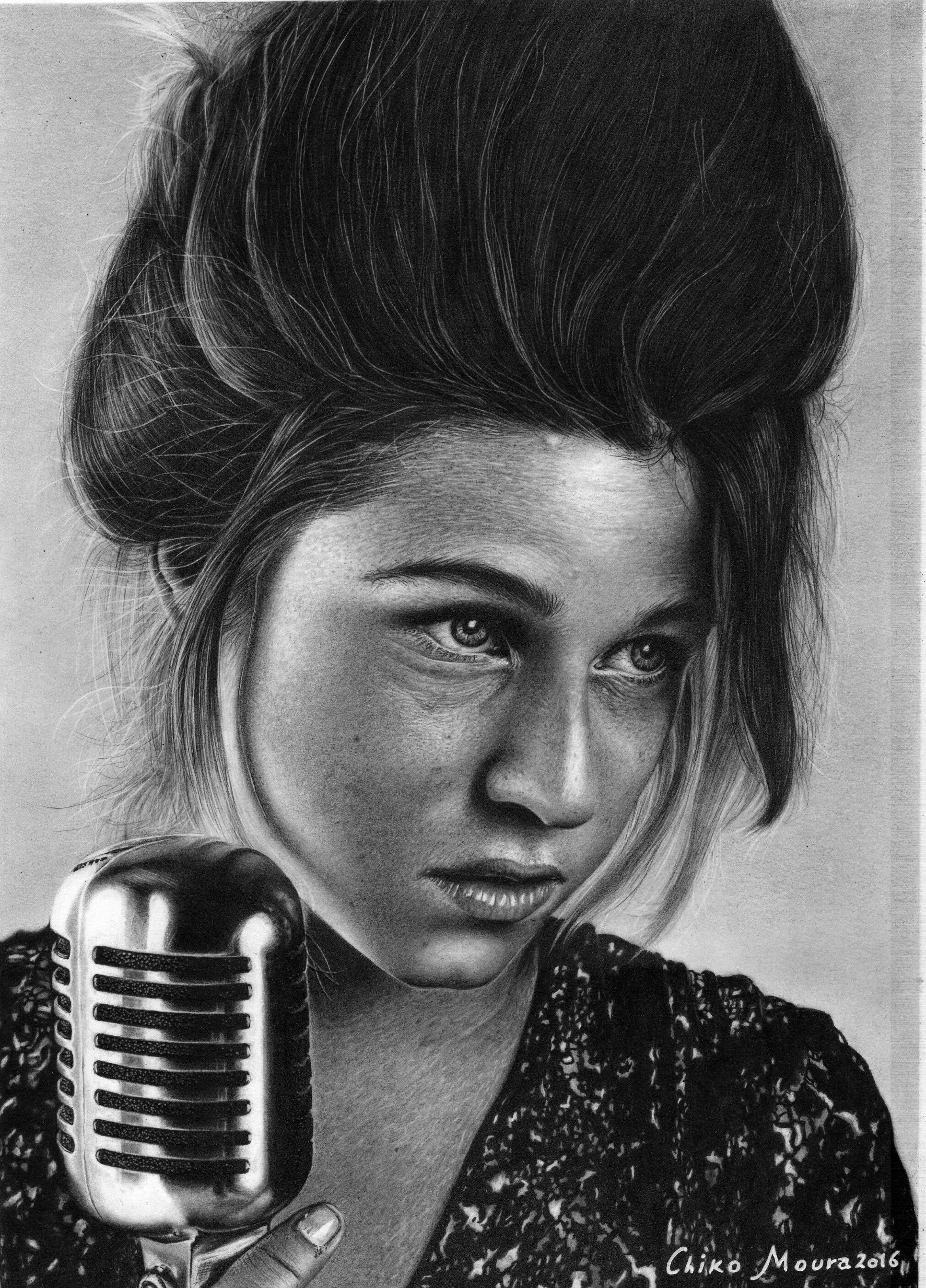 Selah Sue - 21 x 29,7 cm - por Chiko Moura
