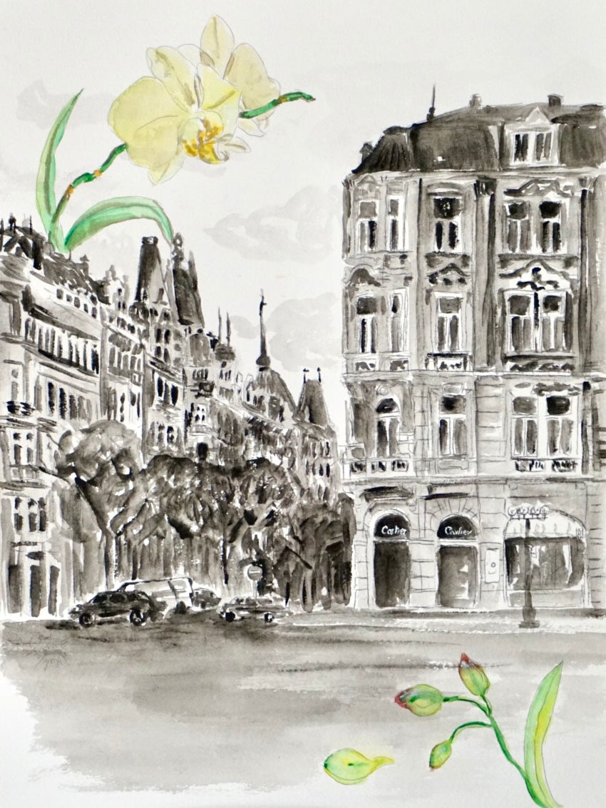 Cartier in Prague - 40 x 30 cm - por Pedro Diniz Kubitschek