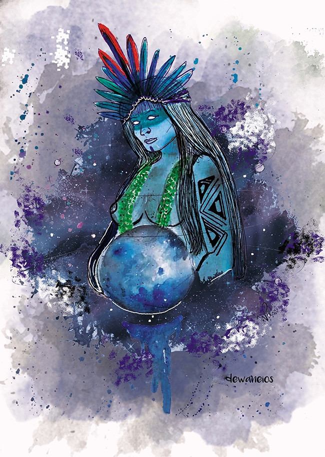 dewaneios - Grande mãe - aquarela e nanquim e digital- 2020 - 300-01.jpeg