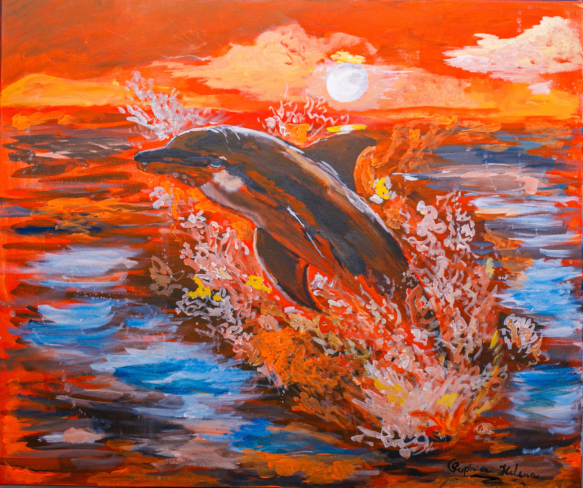 Symphony - 50 x 40 cm - por Sophia Helena