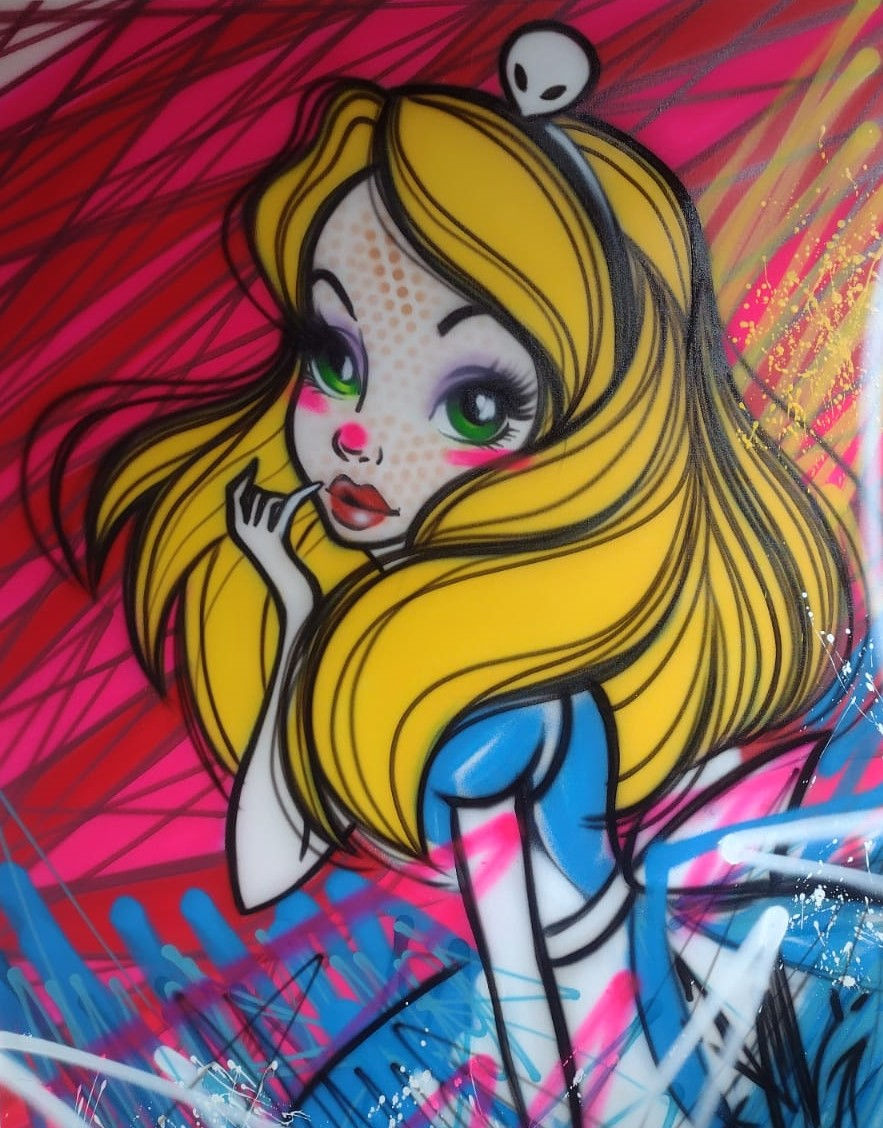 Alice - 80 x 100 cm - por Dél
