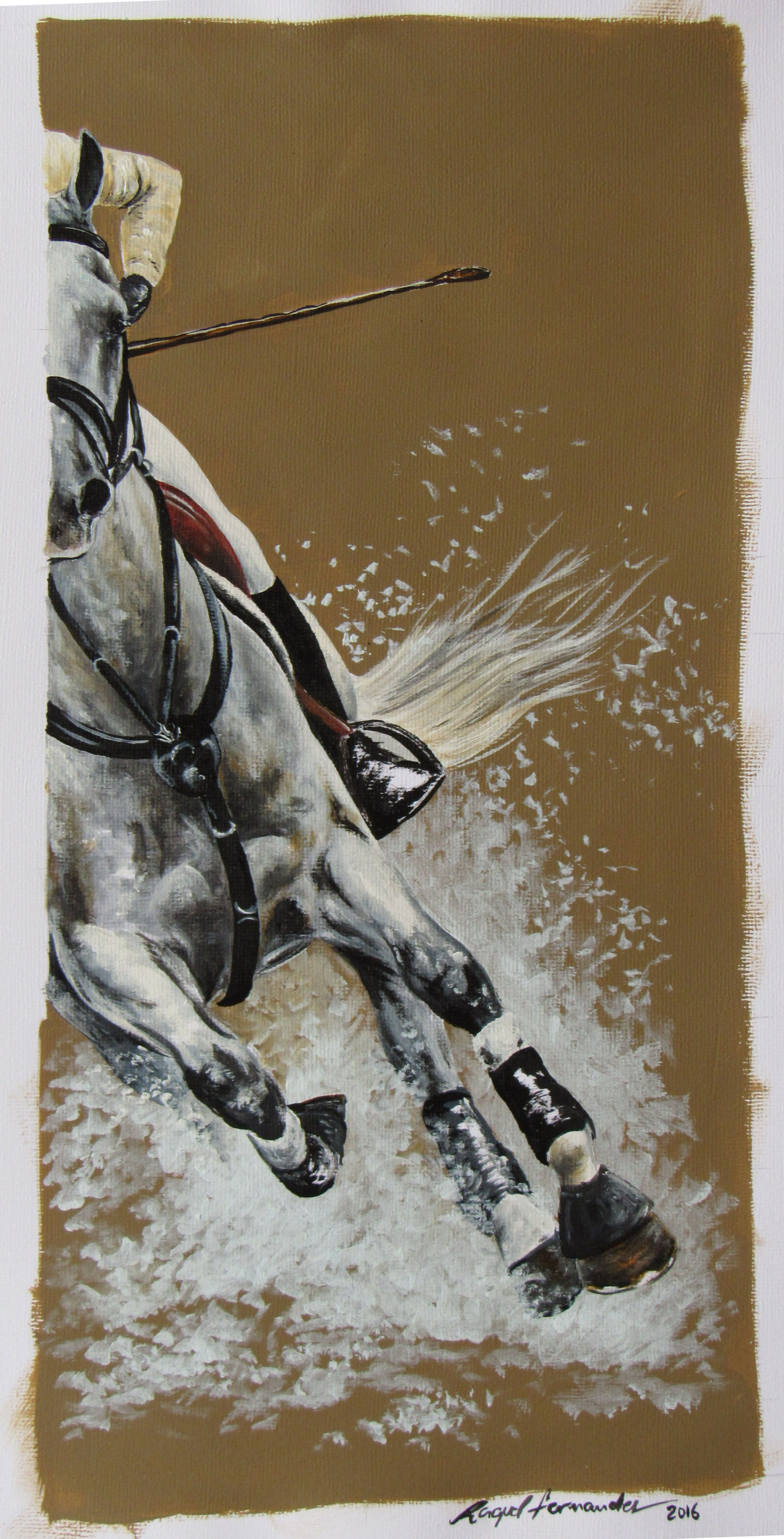 Estudo CCE - 42 x 20 cm - por Raquel Fernandes