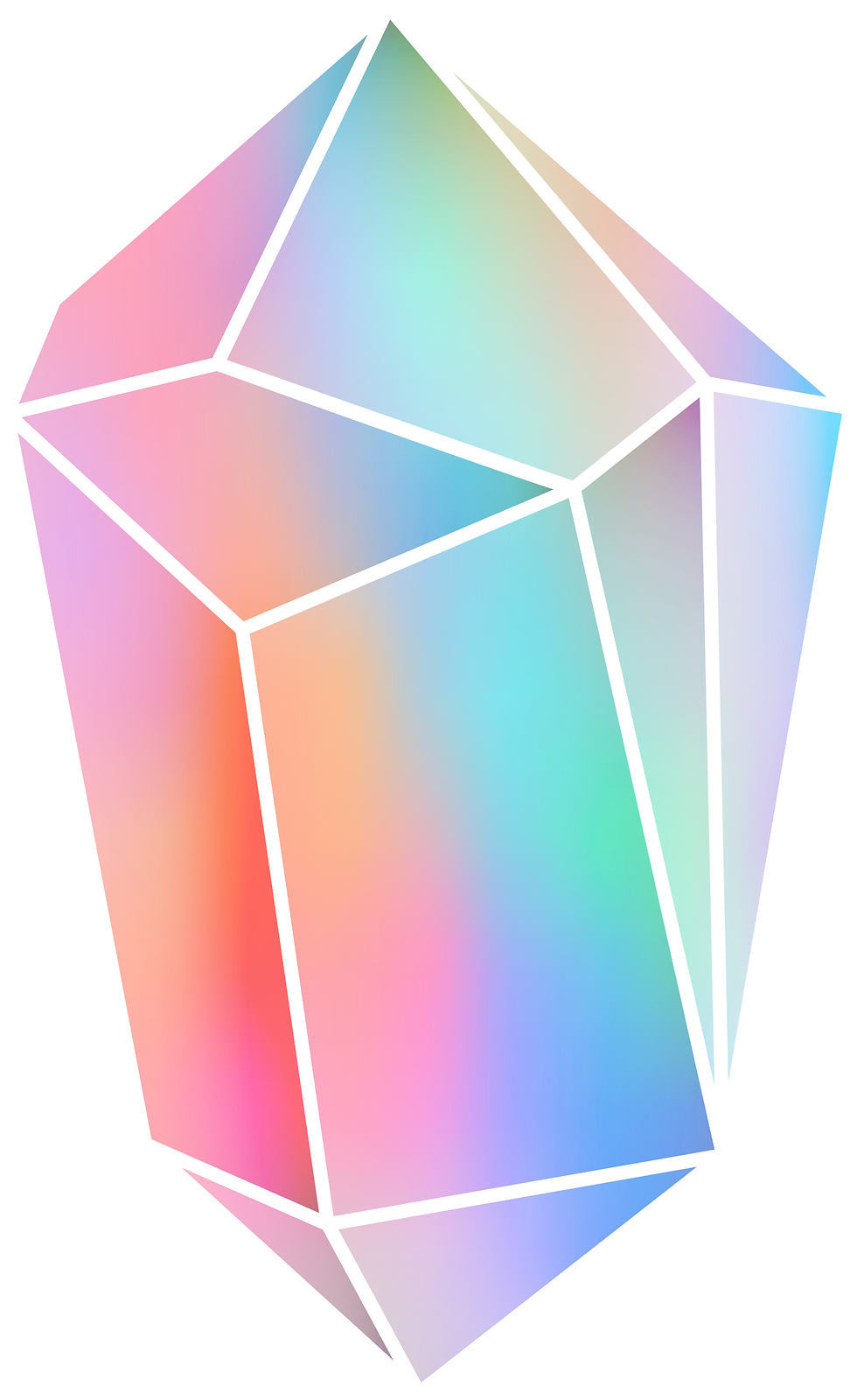 Iridescent Crystal Design