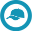 sombrero del icono