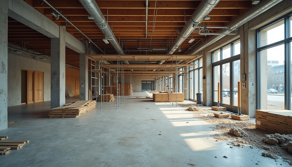 Retail construction permits