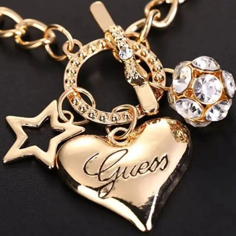 The Marlowe Heart Charm Necklace