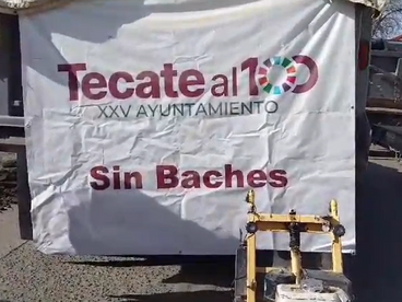 INICIA BACHEO EN LA COLONIA JUĆREZ