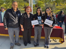 LA DIP. MAYTHE MÉNDEZ PARTICIPÓ EN ACTO CÍVICO CON ESTUDIANTES DE CETIS 25