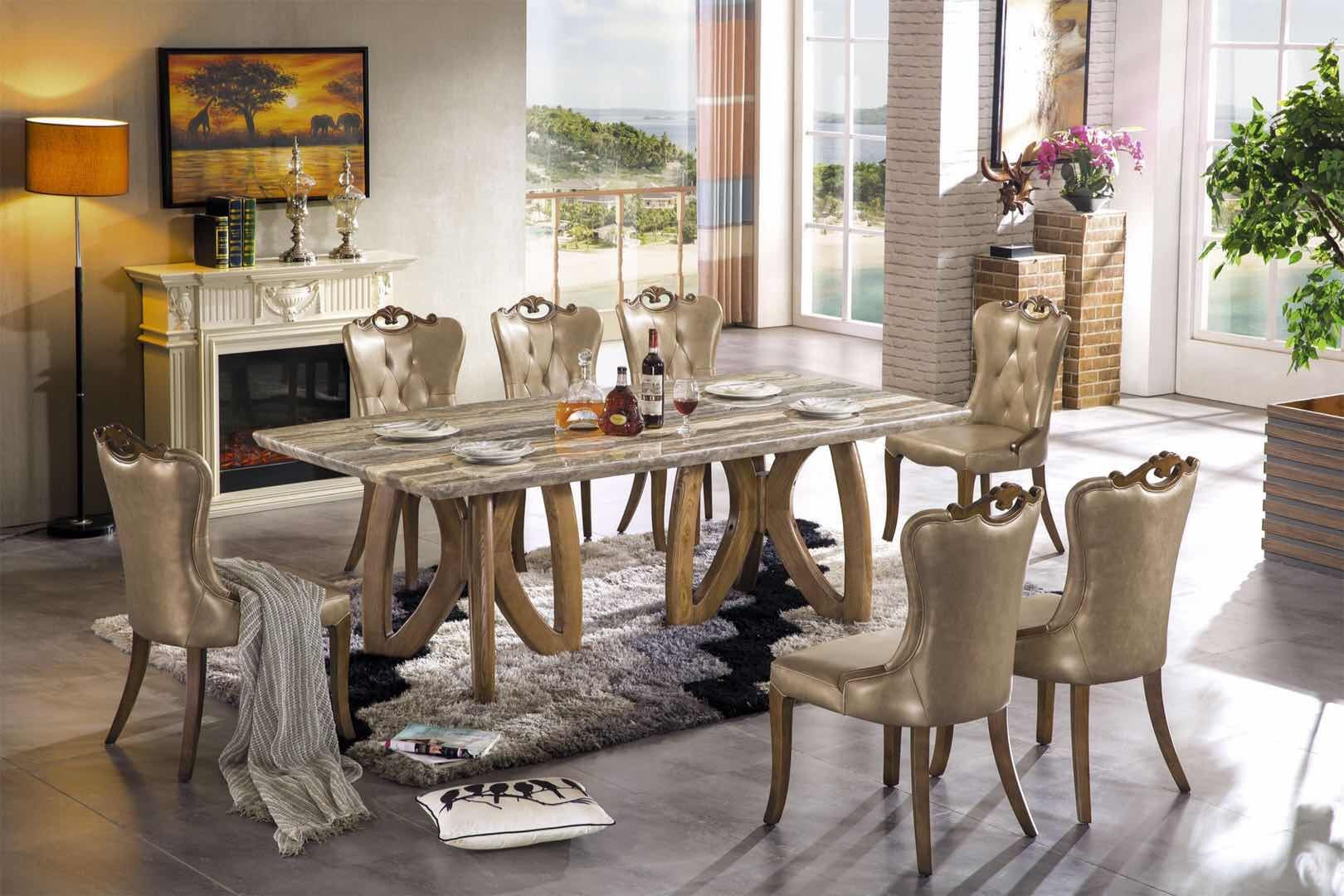 Marble Dining 8 Seater