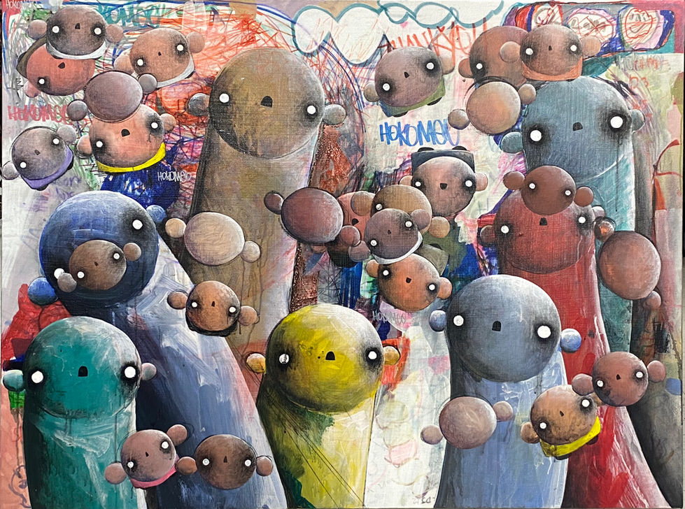 “Metropolis Sequence” 2025
48"x36"
Acrylic on Canvas