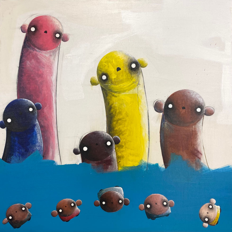 “Inheritance” 2025
48"x48"
Acrylic on Canvas