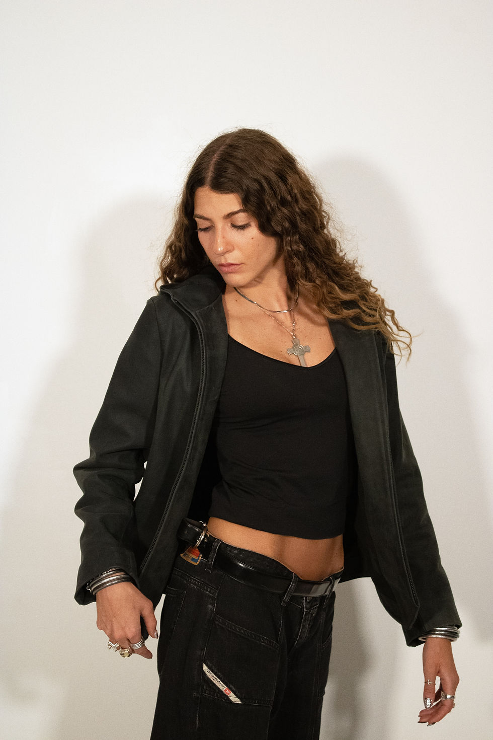 Thumbnail: ODYY Waterproof Leather Jacket