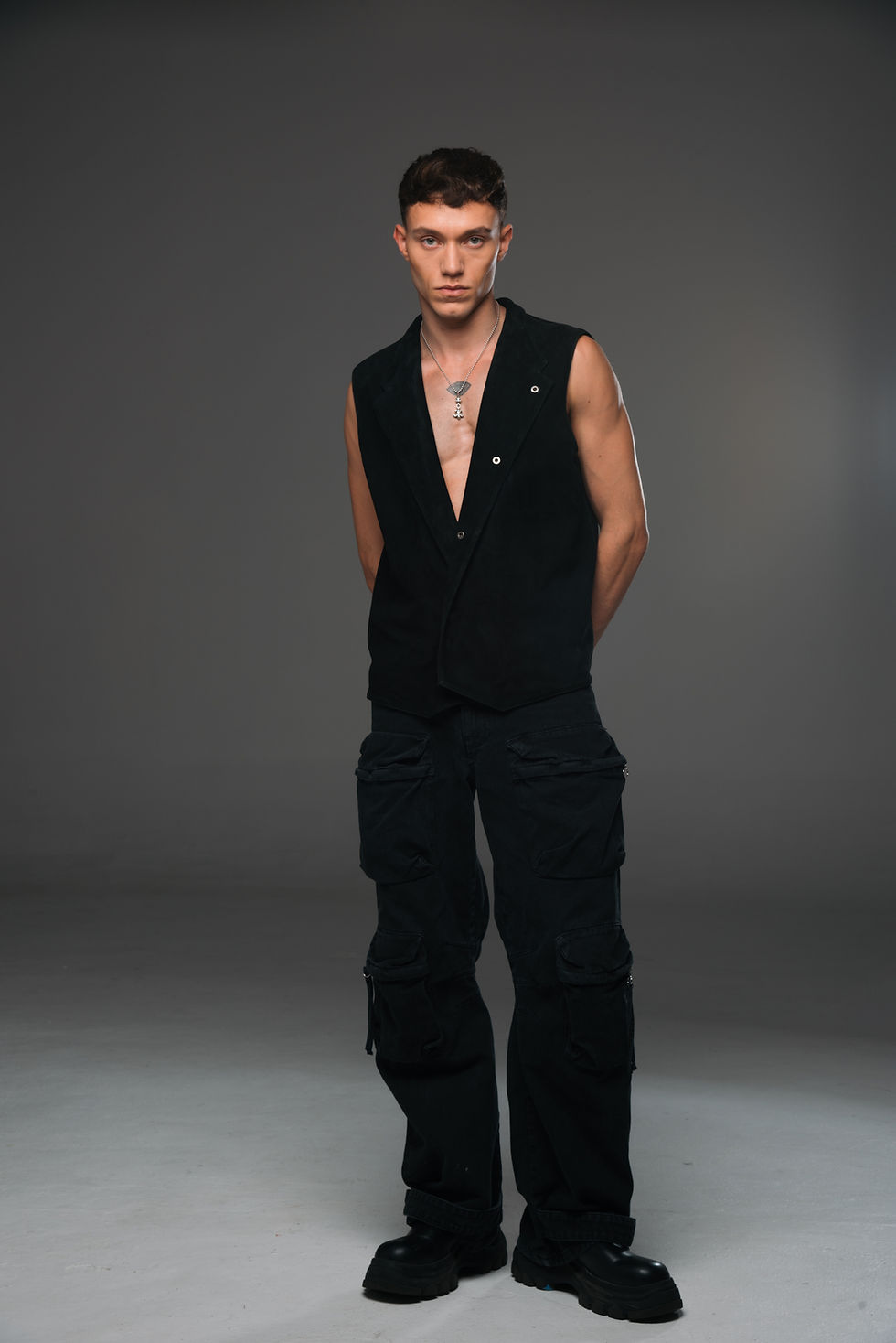 Thumbnail: Gant Suede Leather Vest
