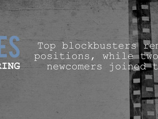 Q2 sees two new Bollywood Hindi movies join the battle for the top 10