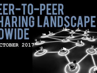 File sharing landscape 2017: Where did peer-to-peer network users share which files during 2017?
