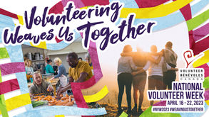 Happy National Volunteer Week 2023! 