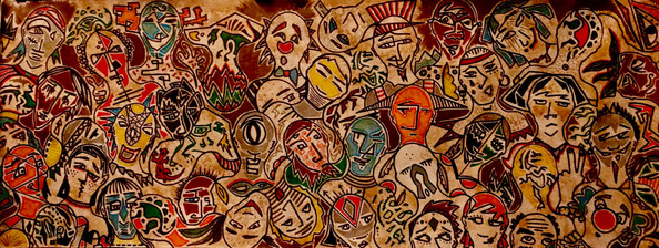Muchedumbre (la foule)