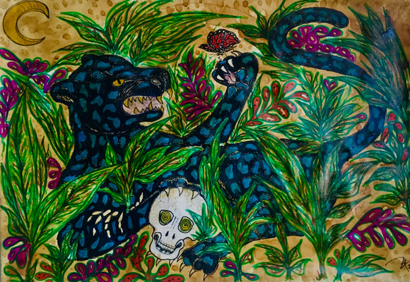La panthère bleue