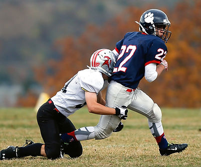 Football Tackle Scene
