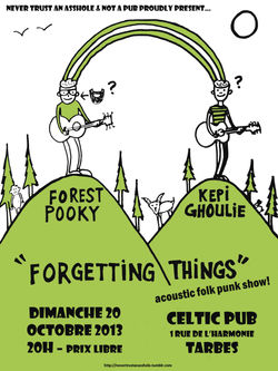 2013-10-20 kepi ghoulie + forest pooky