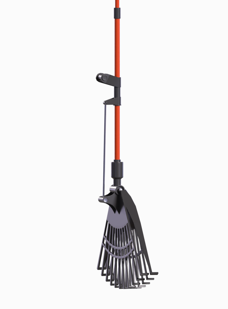 Garden leaf rake