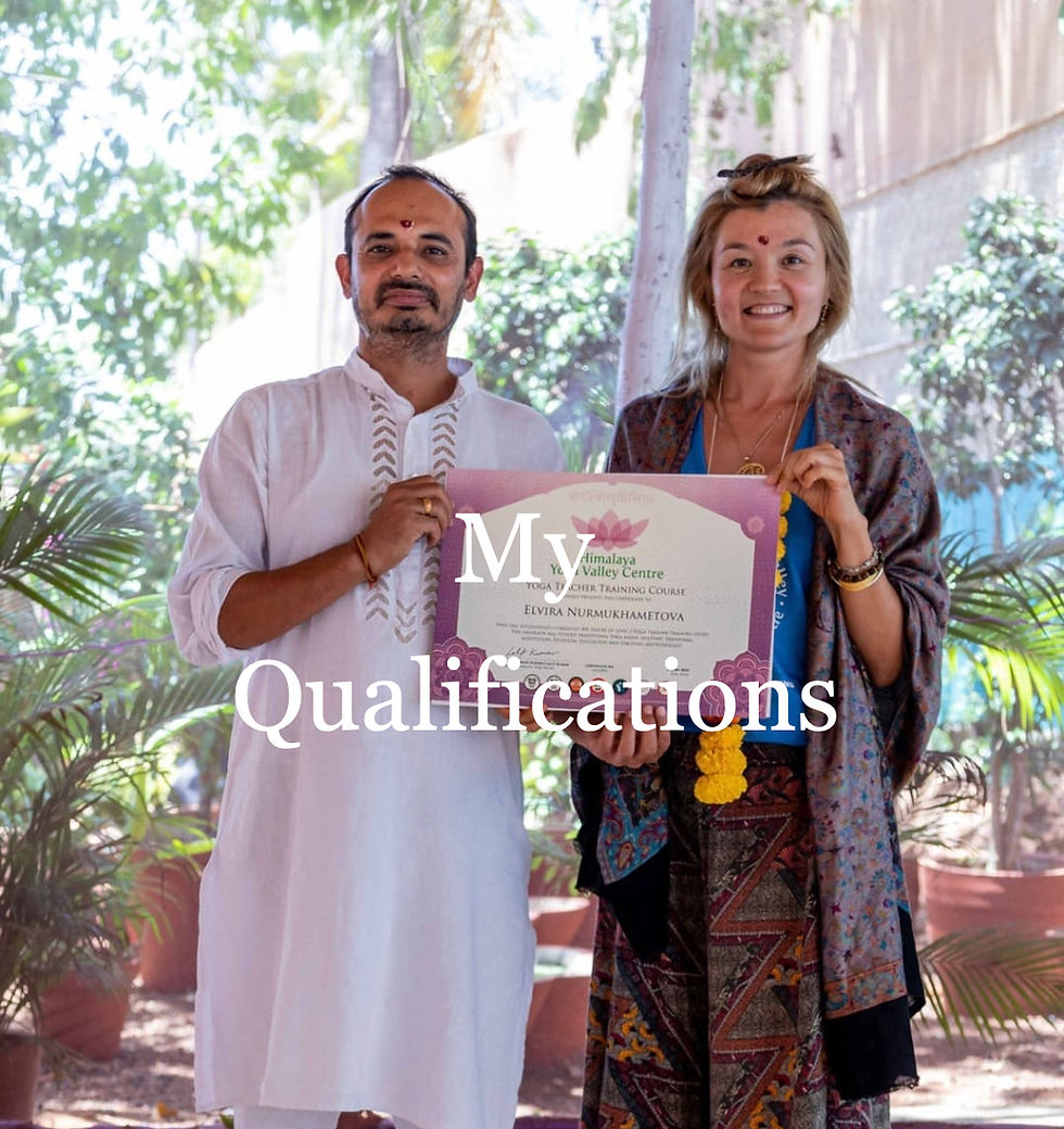 My Qualifications & Continuous Education