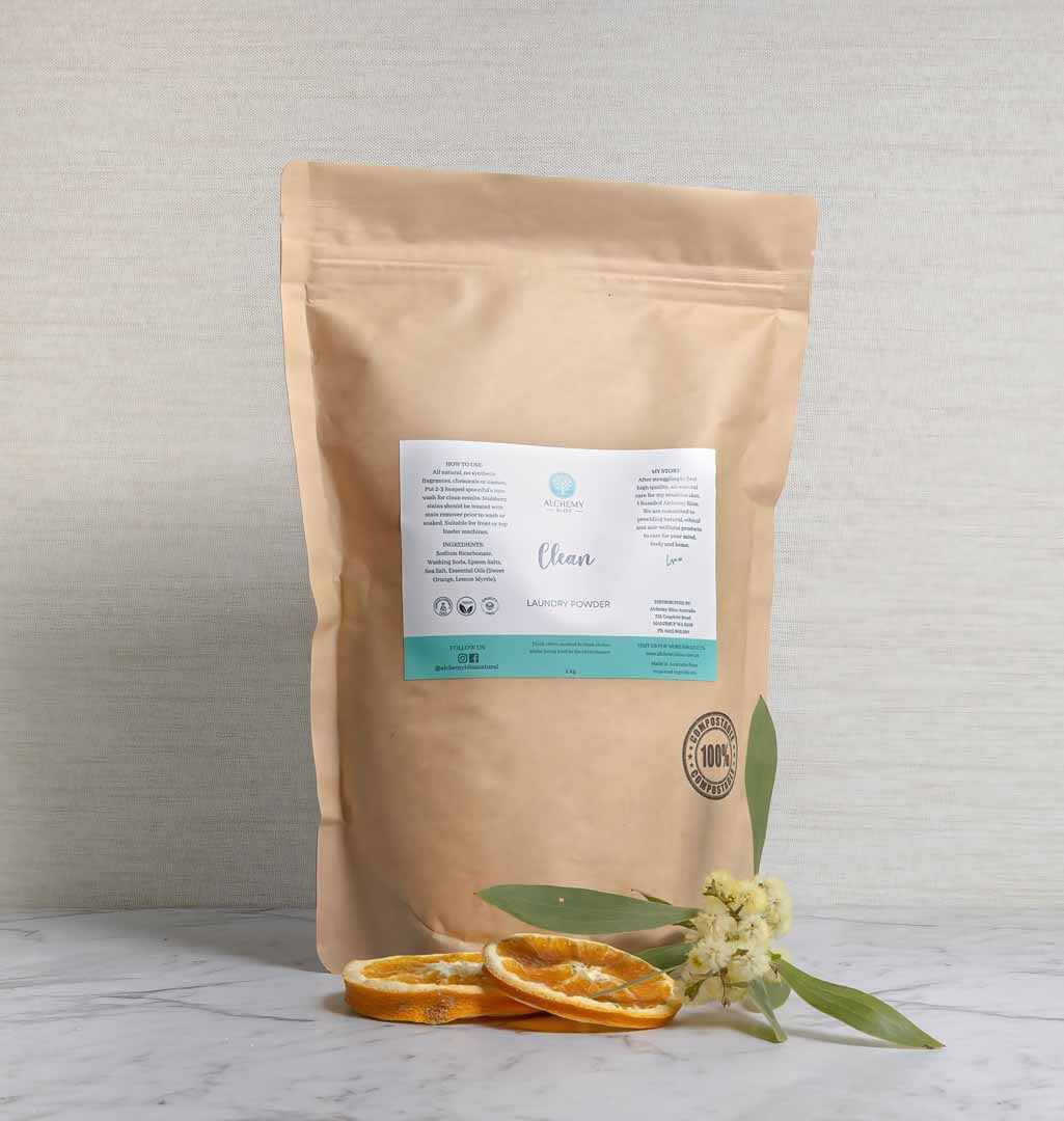 Laundry Powder 1kg - Eucalyptus & Peppermint