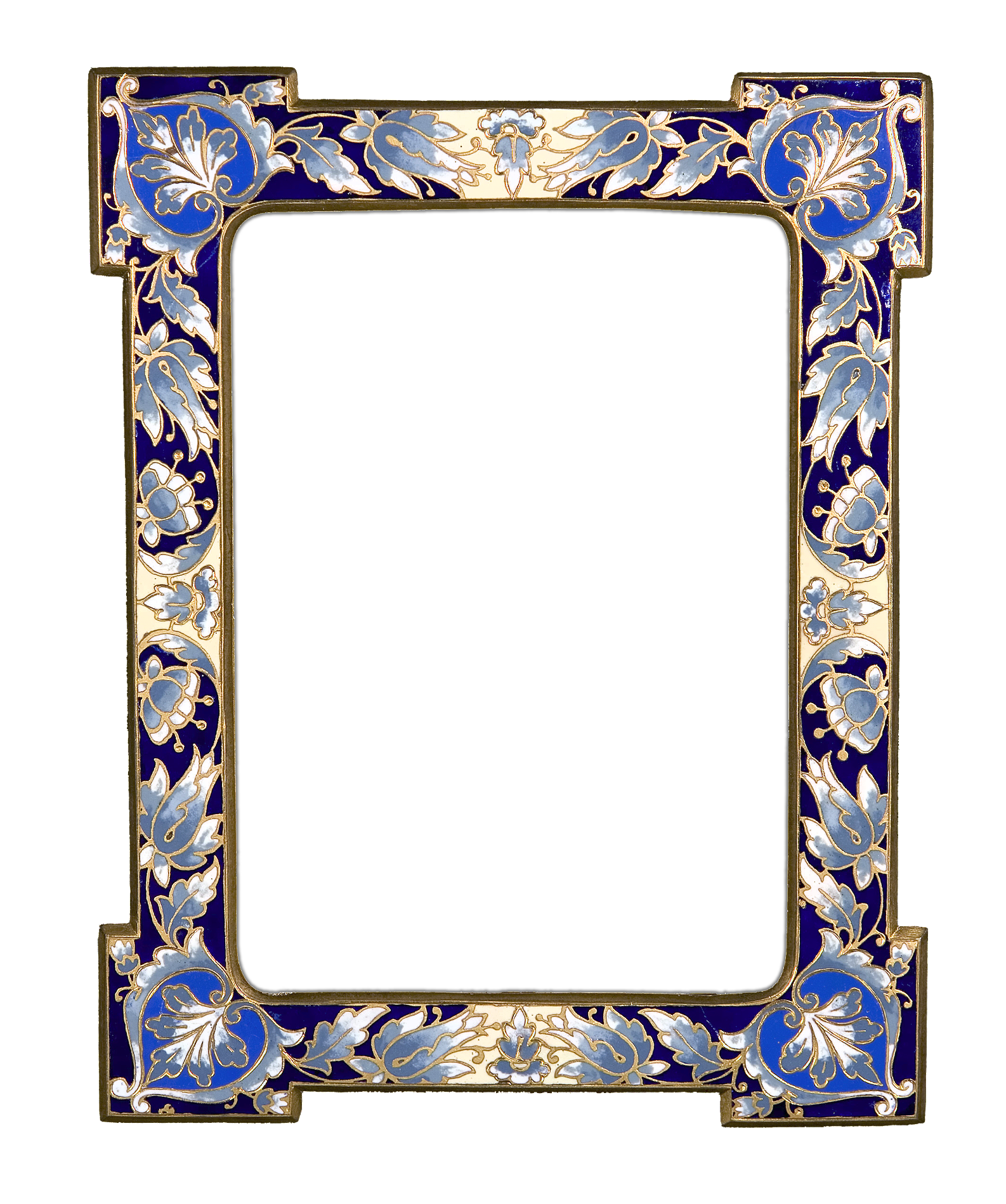 Champlevé Bronze French Frame, ca. 1890