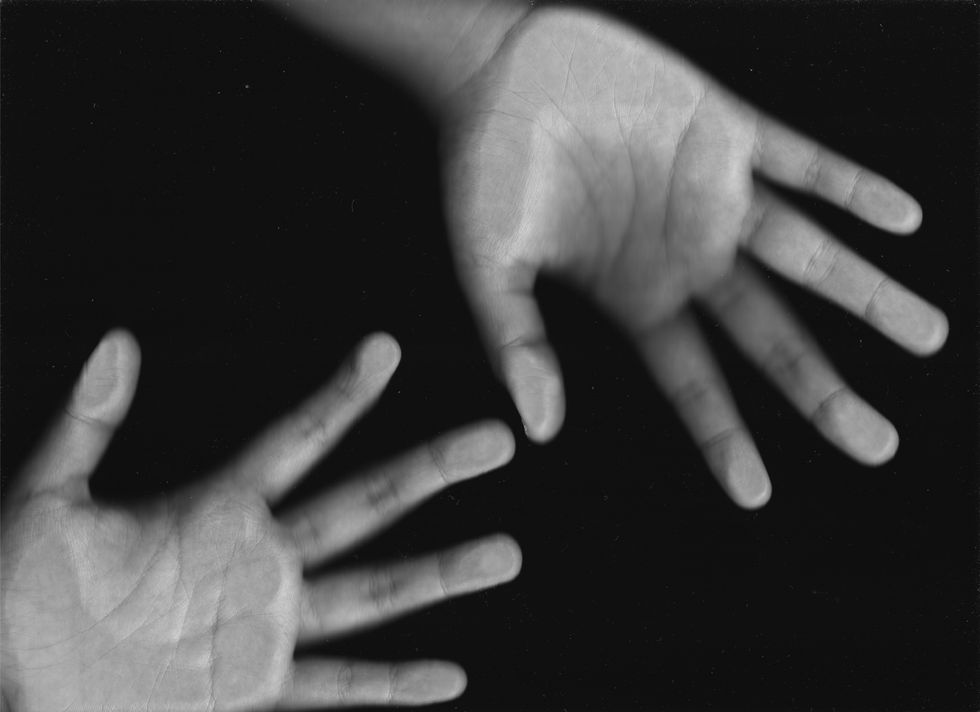 self-portrait — experimental film still