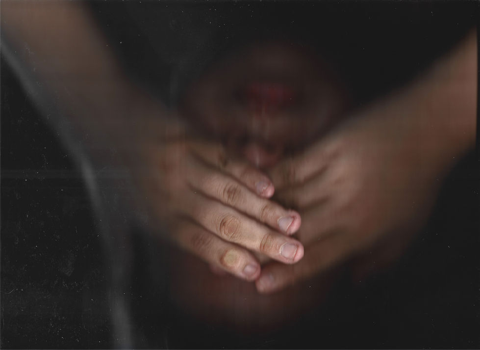 self-portrait — experimental film still