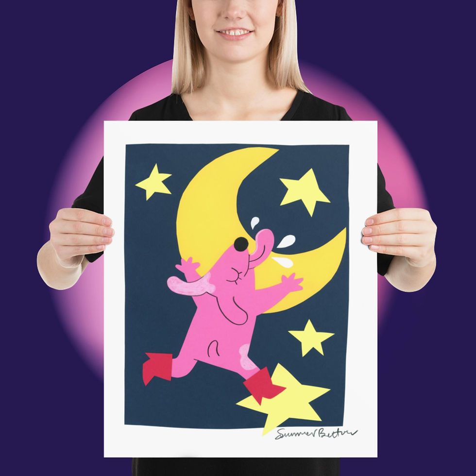 Thumbnail: Dog Licking the Moon