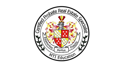 Certified Probate Real Estate Specialist