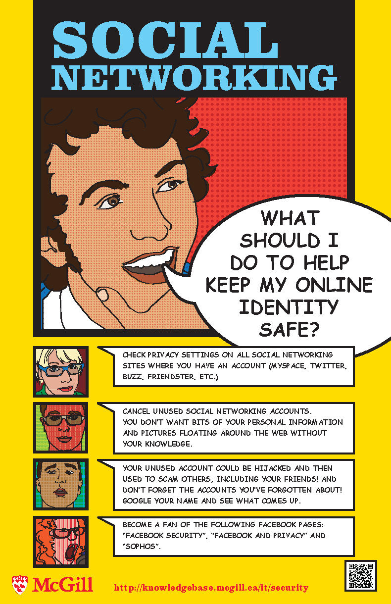 McGill online safety campaign