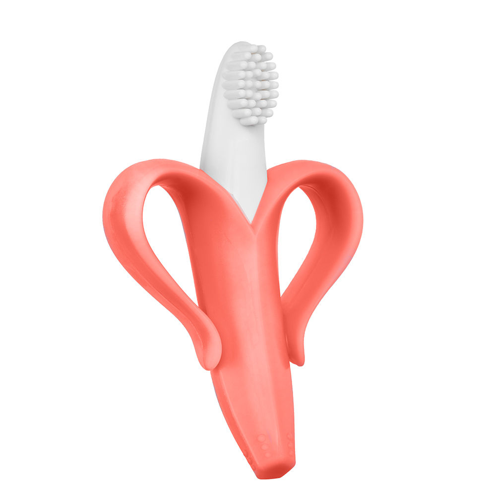 珊瑚心型香蕉牙刷