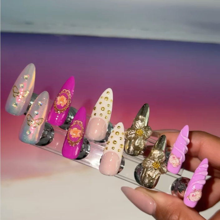 Jasmine Brown's Complete Guide to Crafting Custom Press On Nails