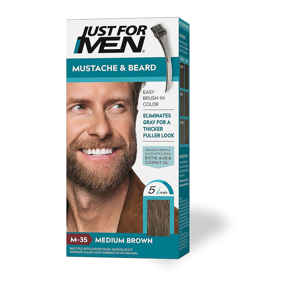 Beauty Products ust for Men Mustache and Beard Dye