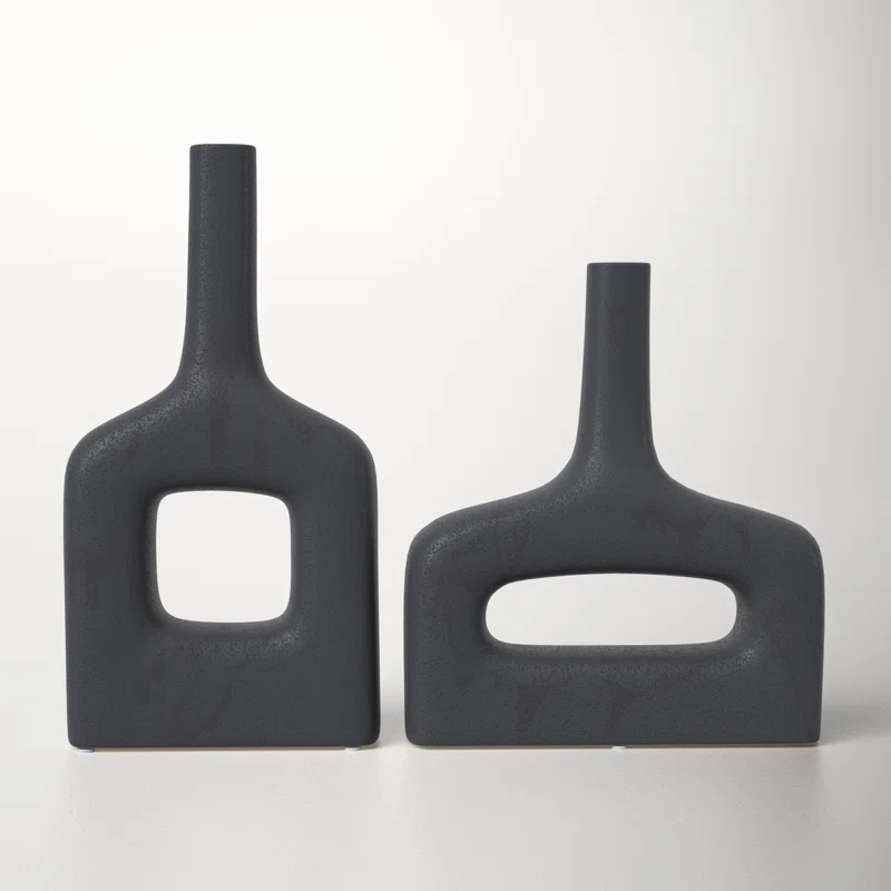 Stoneware Table Vase 10 Shalom Blac Home Decor Must-Haves