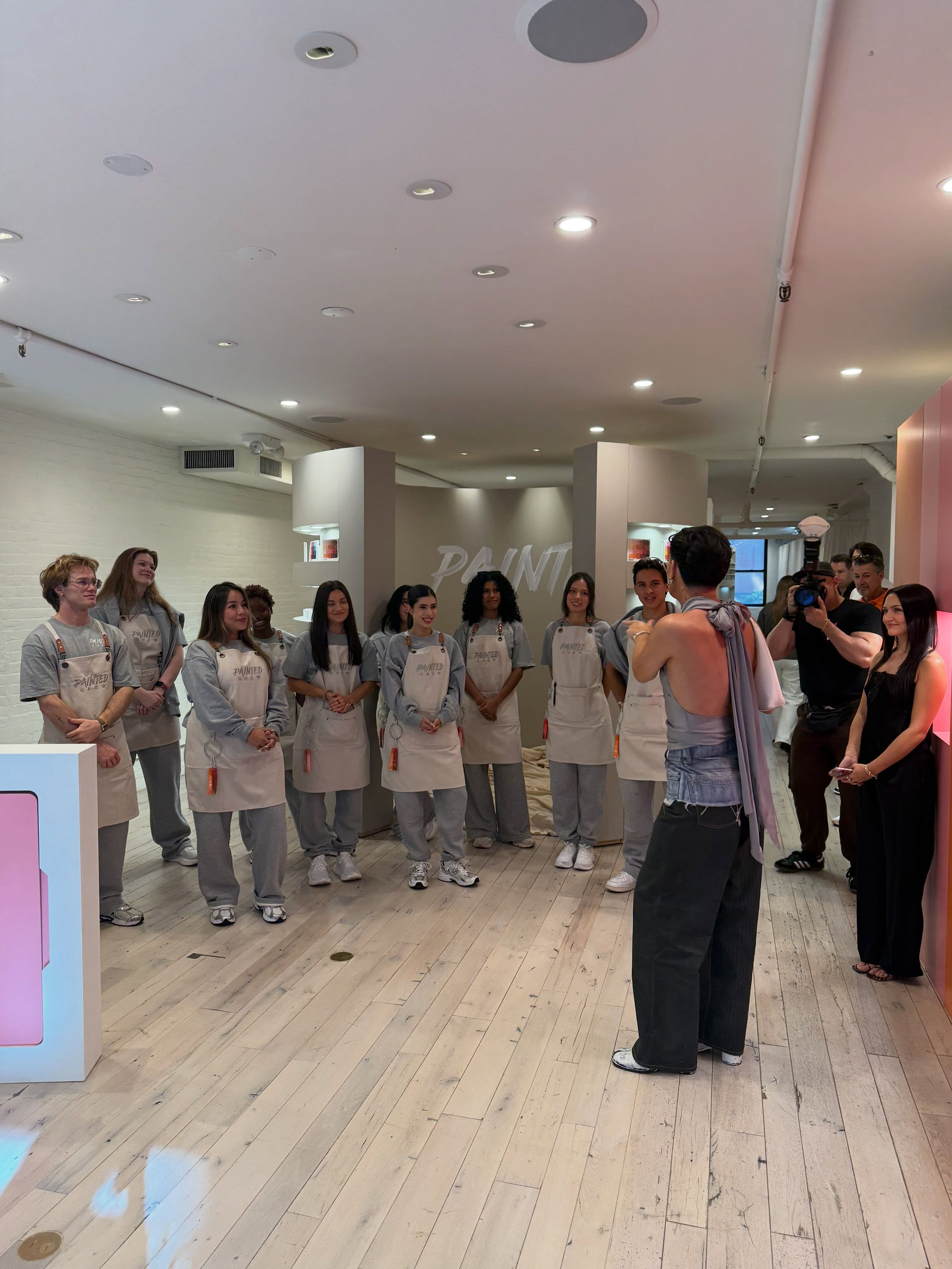 The James Charles Painted pop-up took his makeup brand off the For You Page and onto a SoHo sidewalk.