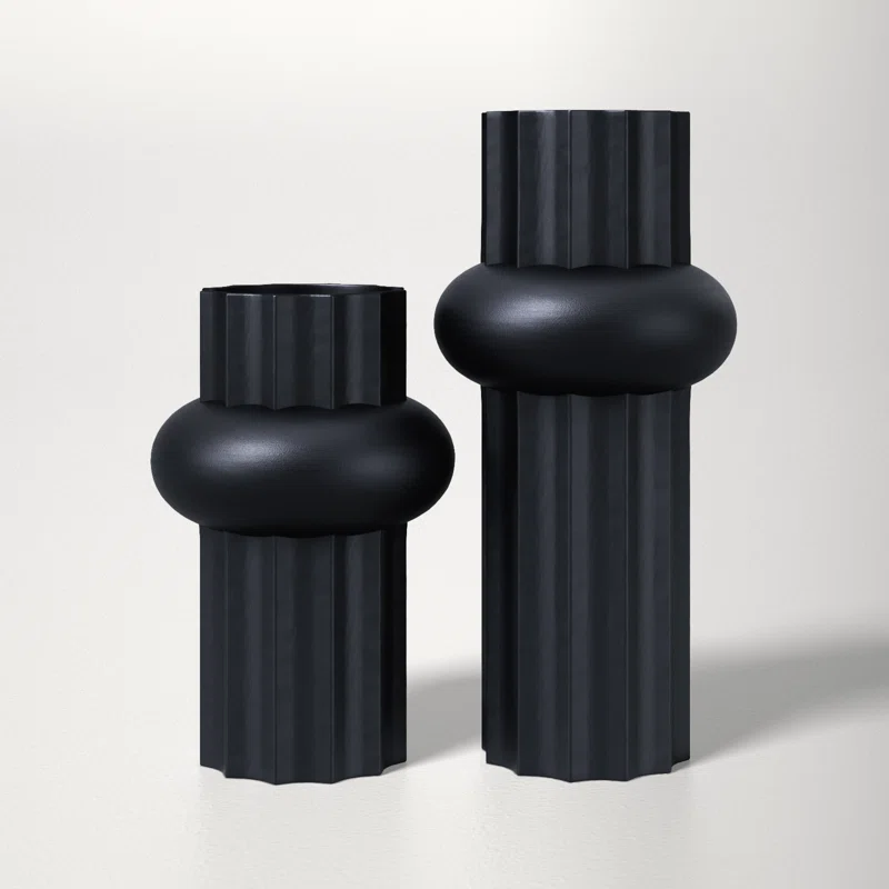 Keita Handmade Ceramic Table Vase 10 Shalom Blac Home Decor Must-Haves