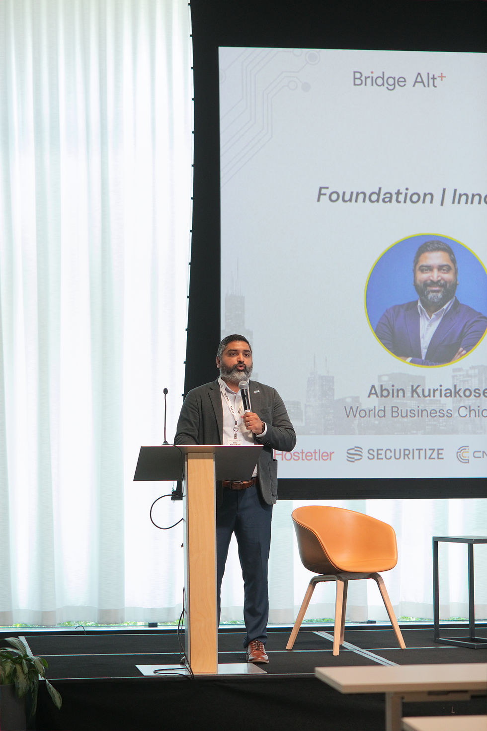 Abin Kuriakose of World Business Chicago