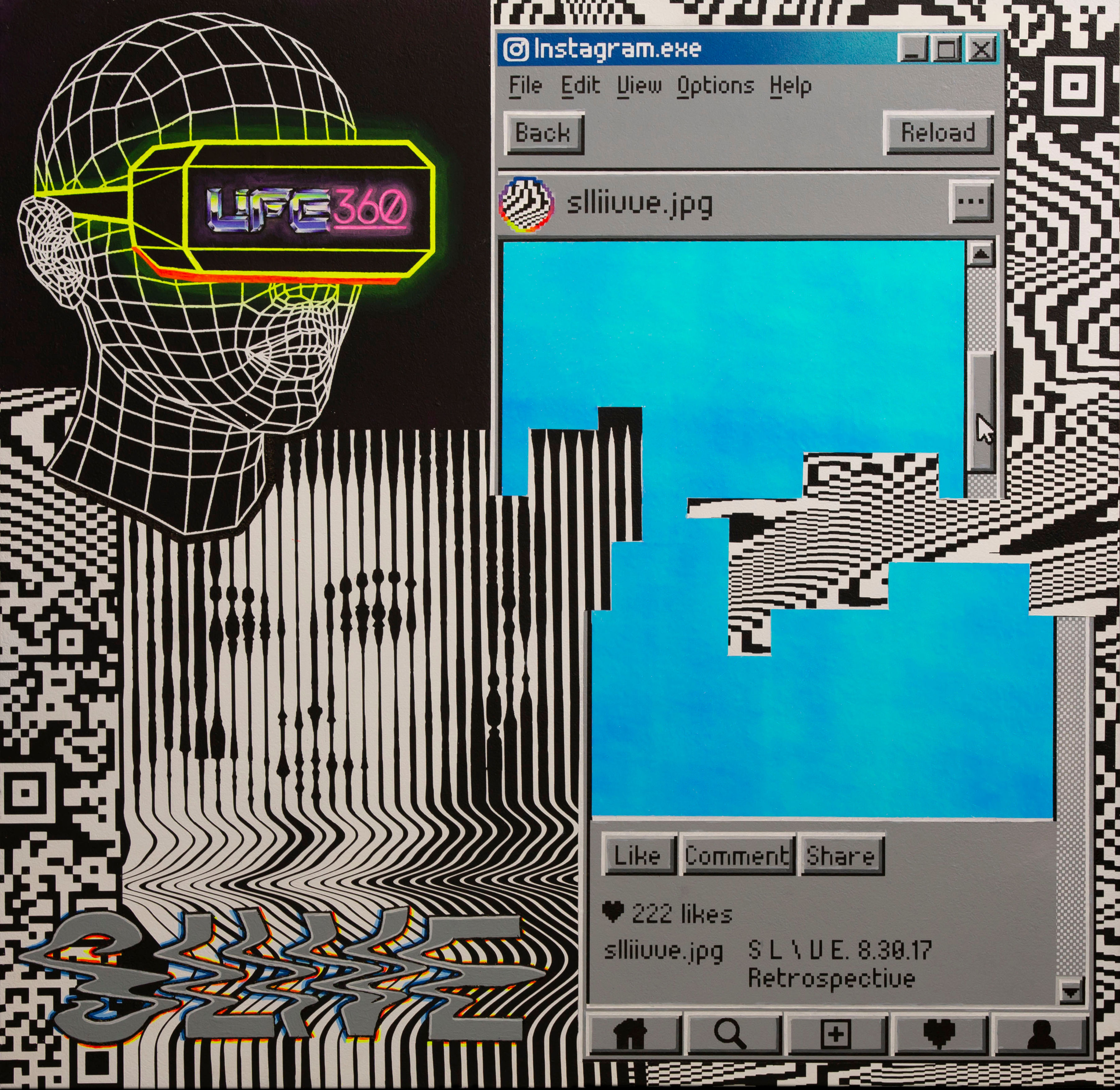 "Life 360" Original Painting