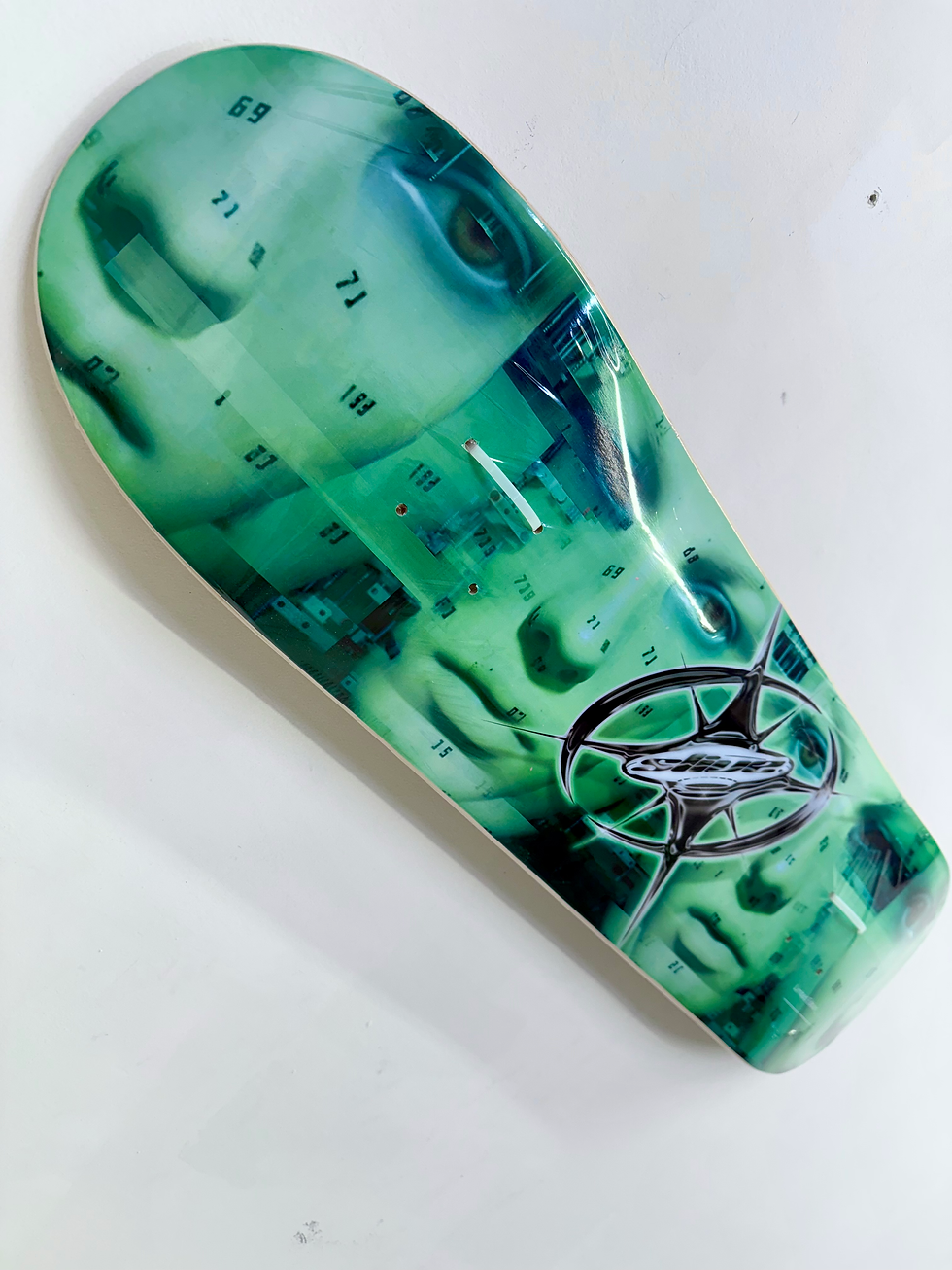Thumbnail: "Biometric Ghost" Skate Deck LE