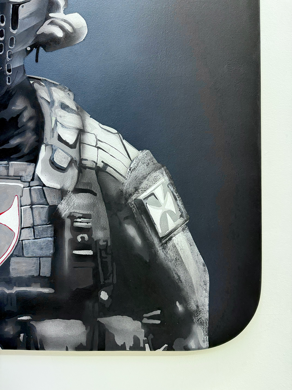 Thumbnail: "The Modern Crusader" Original Painting