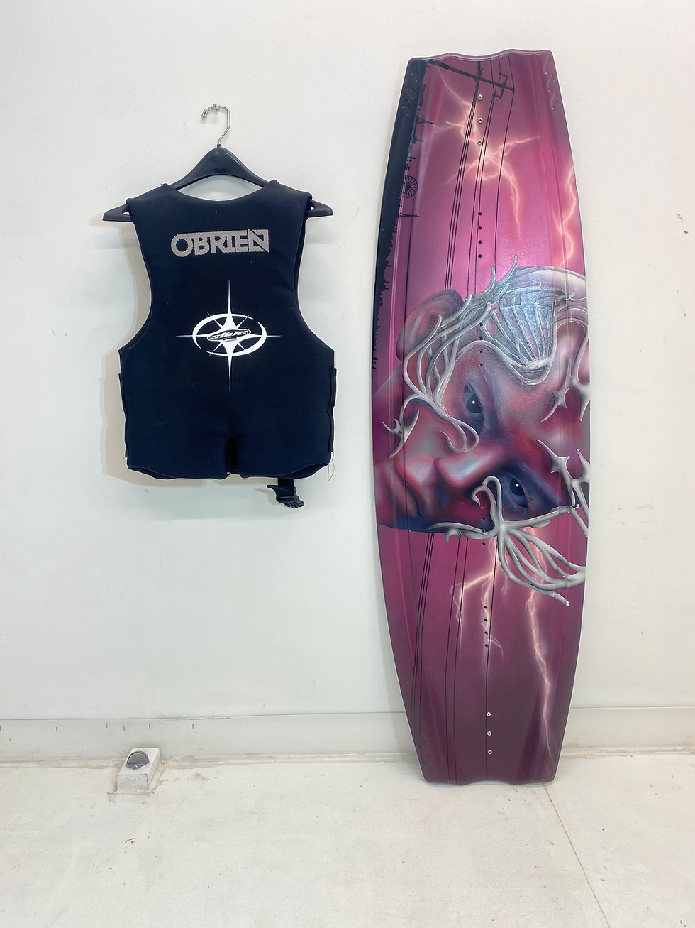 Thumbnail: "Gods & Monsters" Wakeboard Original Painting