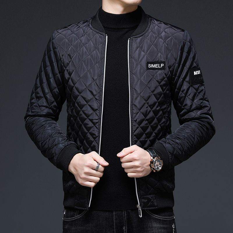 Down Cotton Jacket Autumn Winter Men's Parkas Cotton Jacket Men's Clothing Plus