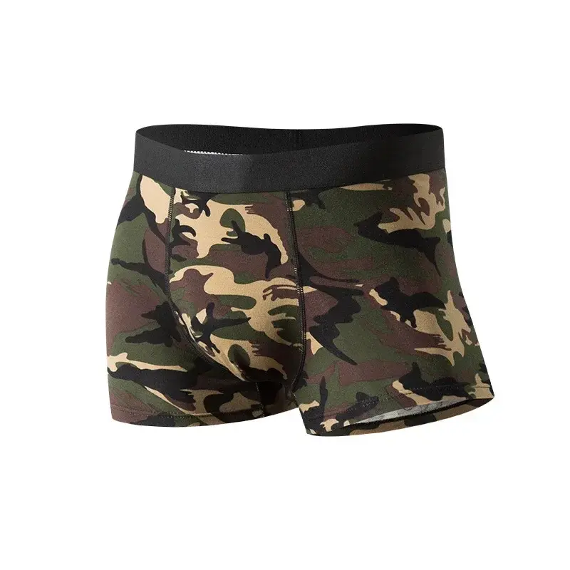 Miniatura: Brand Men's Panties Luxury Pouch Bulge Underpants Man Boxers Camouflage Boxer Sh