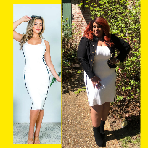 Thumbnail: The White Dress with Gold Buttons on the sides