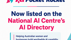 AI Pocket Rocket is now listed on the National AI Centre’s AI Directory